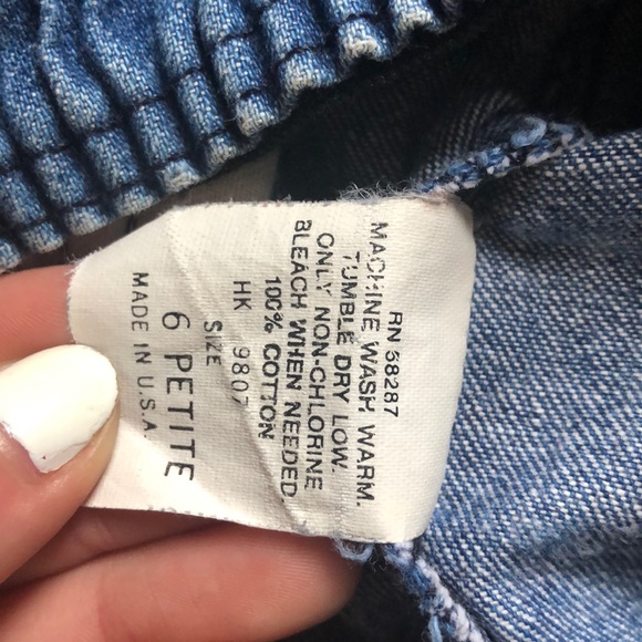 thrifted denim fitted jeans - Picture 2 of 4